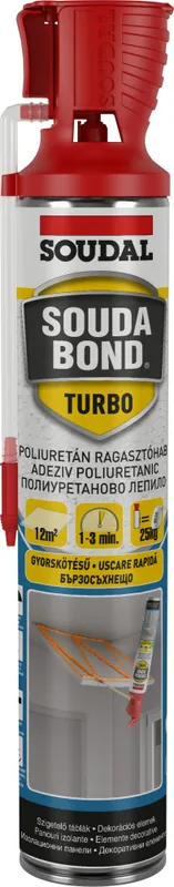 Soudal Soudabond Turbo kézi gyors ragasztóhab 750ml Végkiárusítás