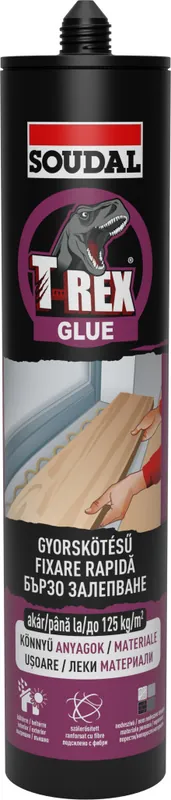 Soudal T-Rex szerelőragasztó lila gyorskötésű 380g Bestseller