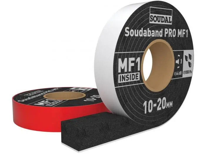 Végkiárusítás Soudal Soudaband PRO MF1 63 mm széles / 6-15 mm hézaghoz (8 méter/tekercs)