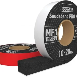 Kedvezmény Soudal Soudaband PRO MF1 63 mm széles / 10-20 mm hézaghoz (6 méter/tekercs)
