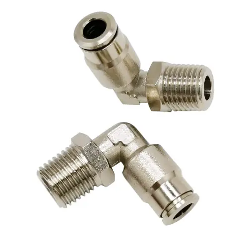 Vásárlói kedvenc Push-In L-idom KM G1/4" 8mm Teljes réz